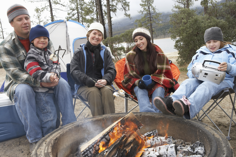 famille en camping Die 26