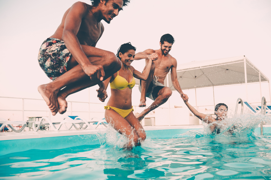 piscine camping ardèche