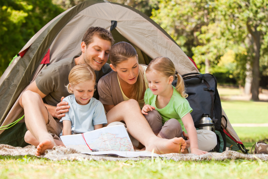 famille en camping agree VACAF dordogne